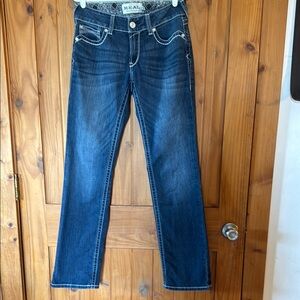 Ariat Women's Dark Blue Straight Leg Jeans